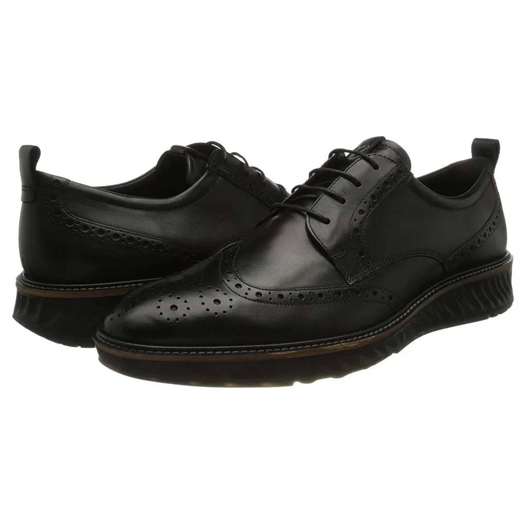 Ecco Mens Shoes St 1 Hybrid 836424 Casual Lace-Up Low-Profile Leather - UK 8-8.5