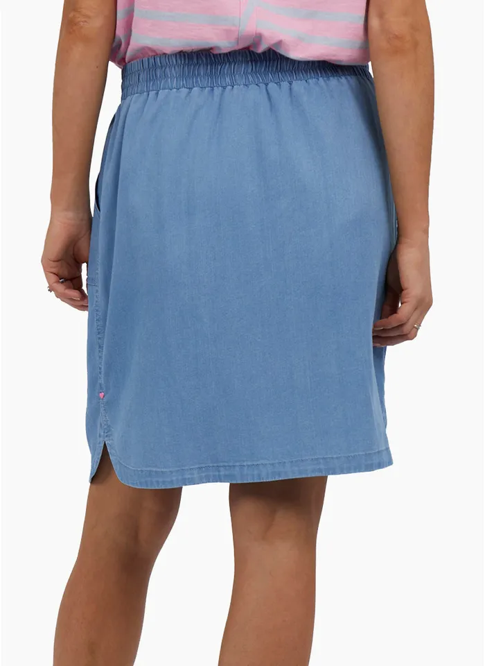 Elm EMMY Chambray Skirt