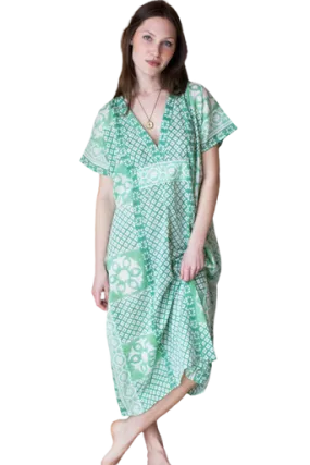 Emerson Fry Daughters Caftan, Dark Green