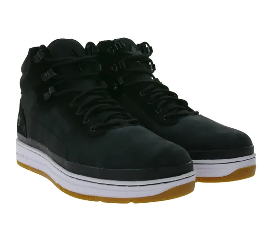 Ente Parco di K1X | Kickz GK3000 comode scarpe alte con contenuto in pelle sneakers outdoor 6174-0501/0042 nero