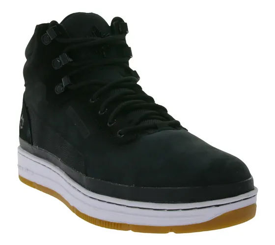 Ente Parco di K1X | Kickz GK3000 comode scarpe alte con contenuto in pelle sneakers outdoor 6174-0501/0042 nero