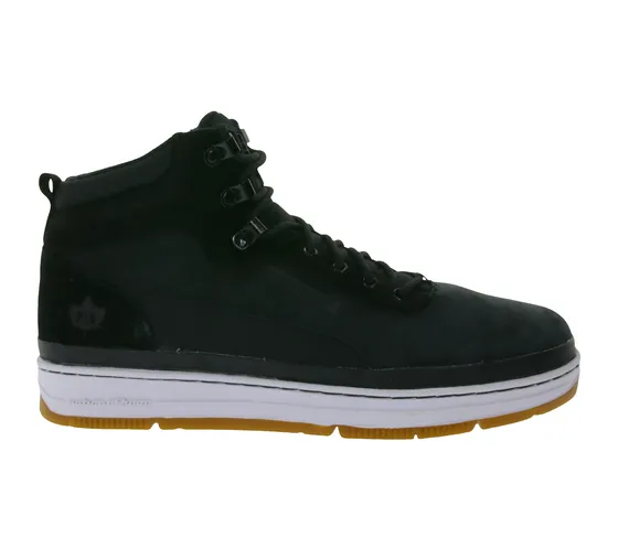 Ente Parco di K1X | Kickz GK3000 comode scarpe alte con contenuto in pelle sneakers outdoor 6174-0501/0042 nero