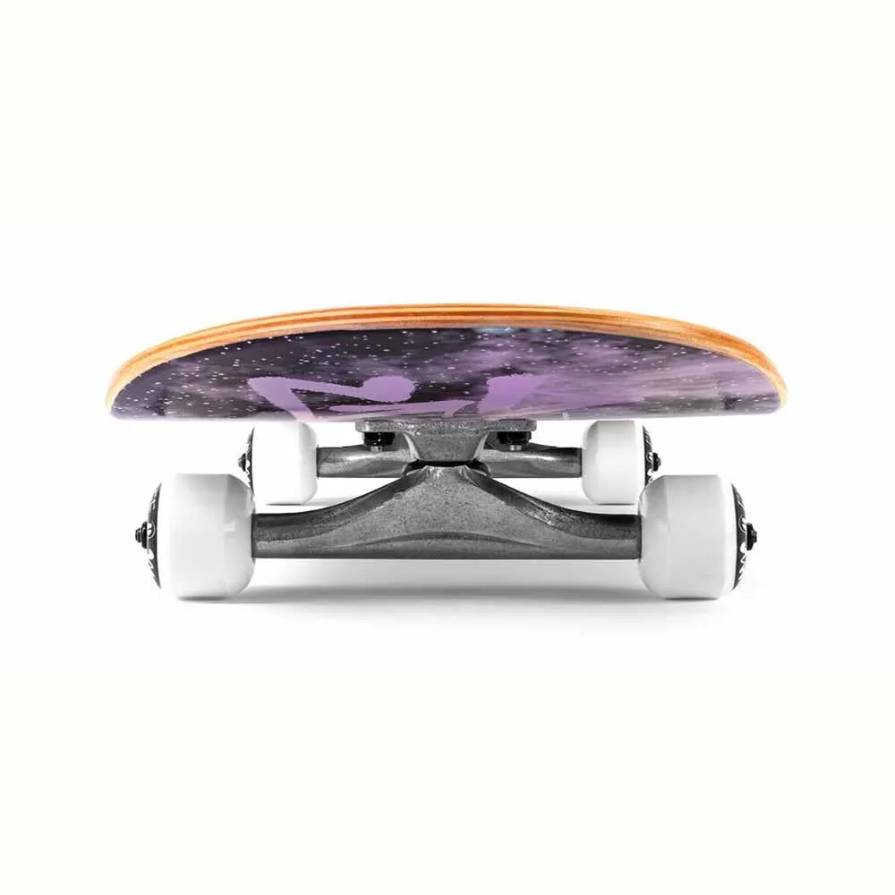 Enuff Skully Hologram Factory Complete Skateboard Black 7.75