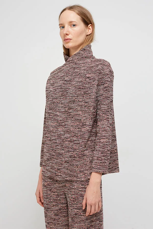 Escorpion MULTICOLOR JACQUARD FUNNEL NECK SWEATER