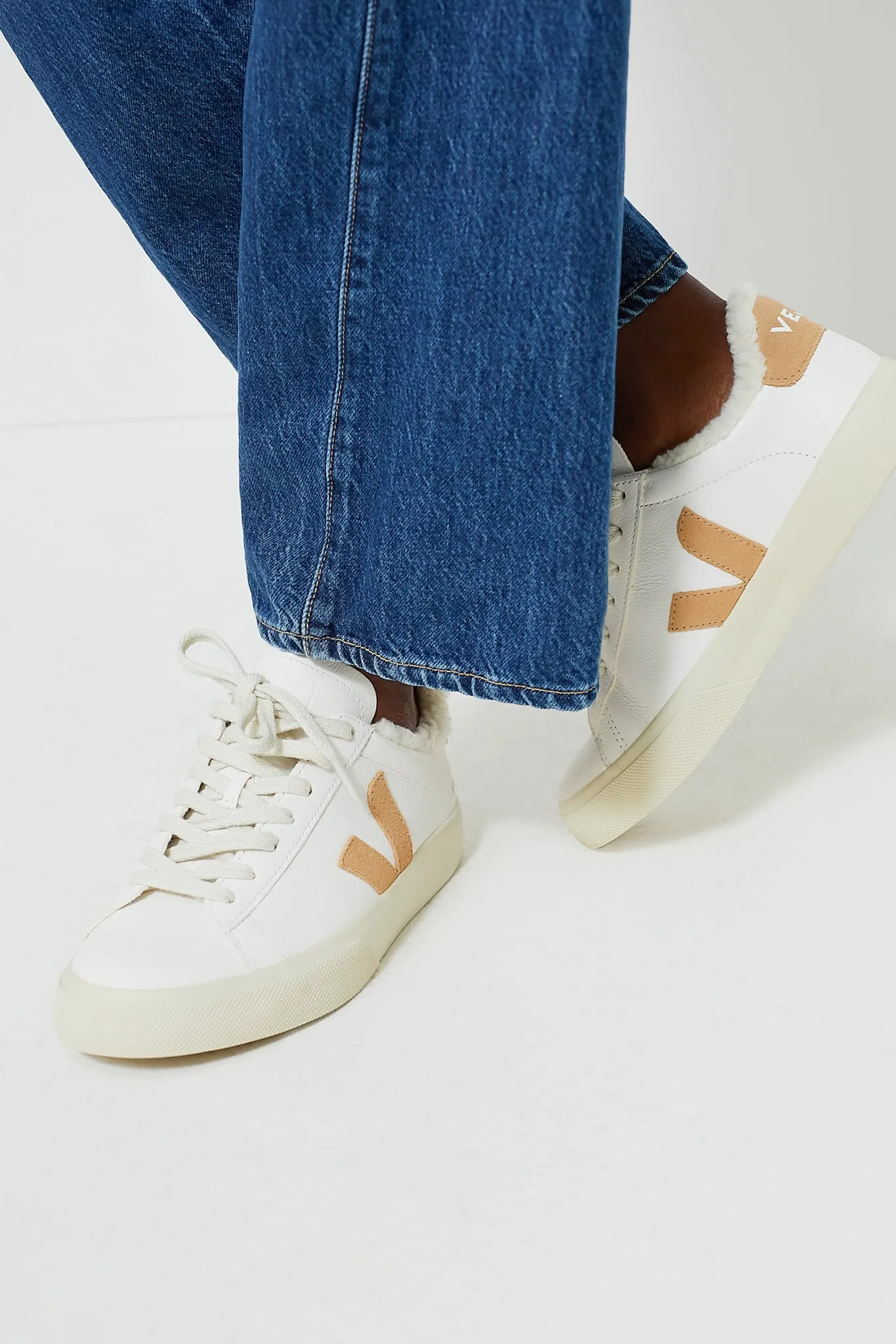 Extra White Desert Winter Campo Sneakers