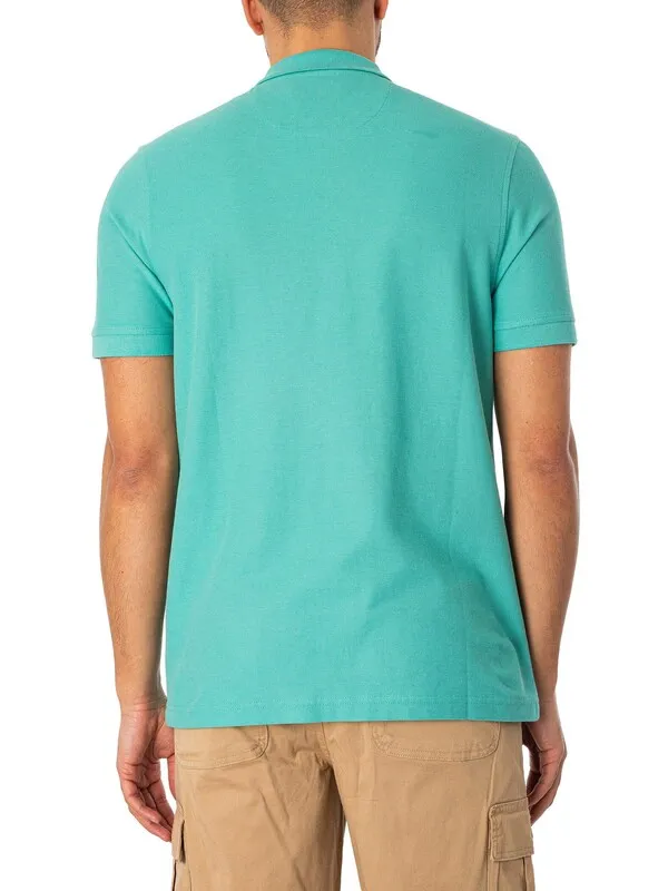 Farah Cove Polo Shirt - Lake Green