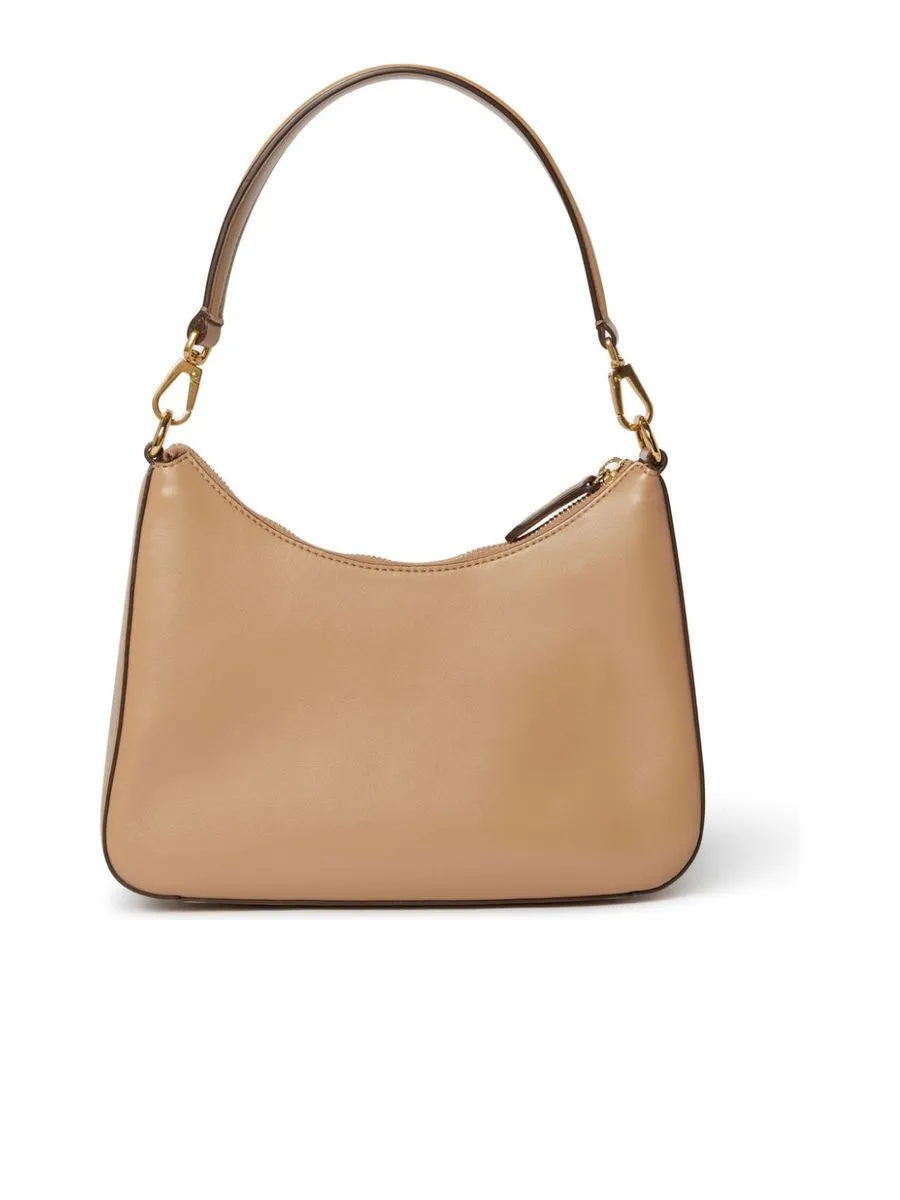 Faux Leather Shoulder Bag