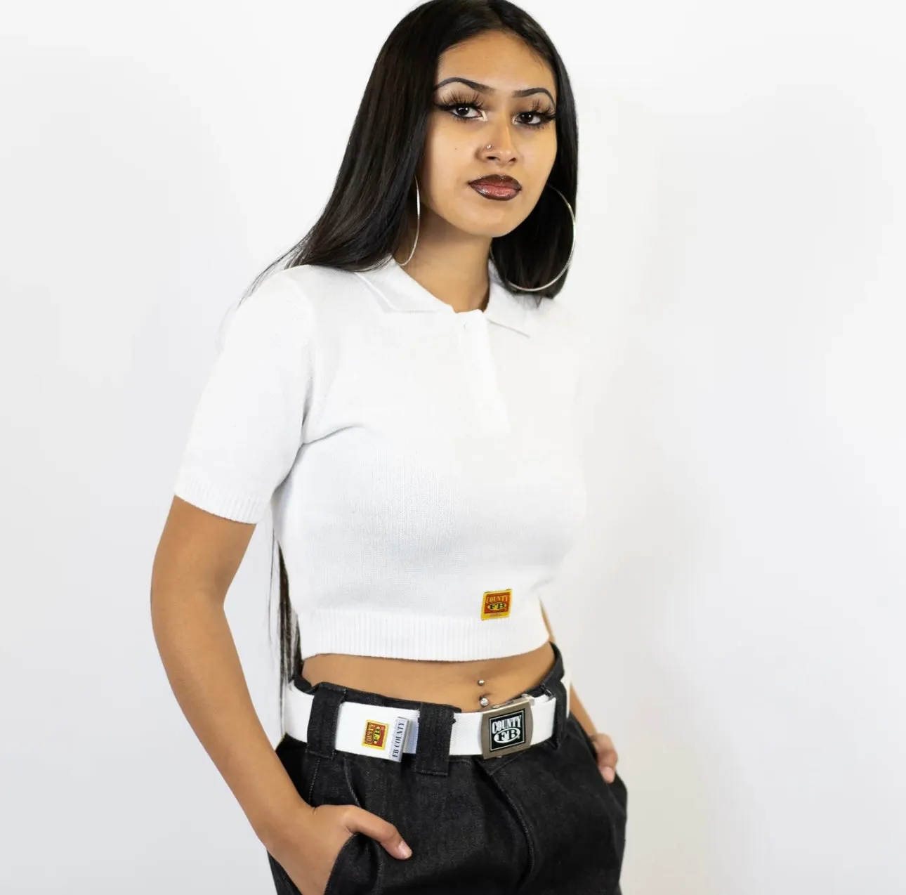 FB County Charlie Brown Crop Tops