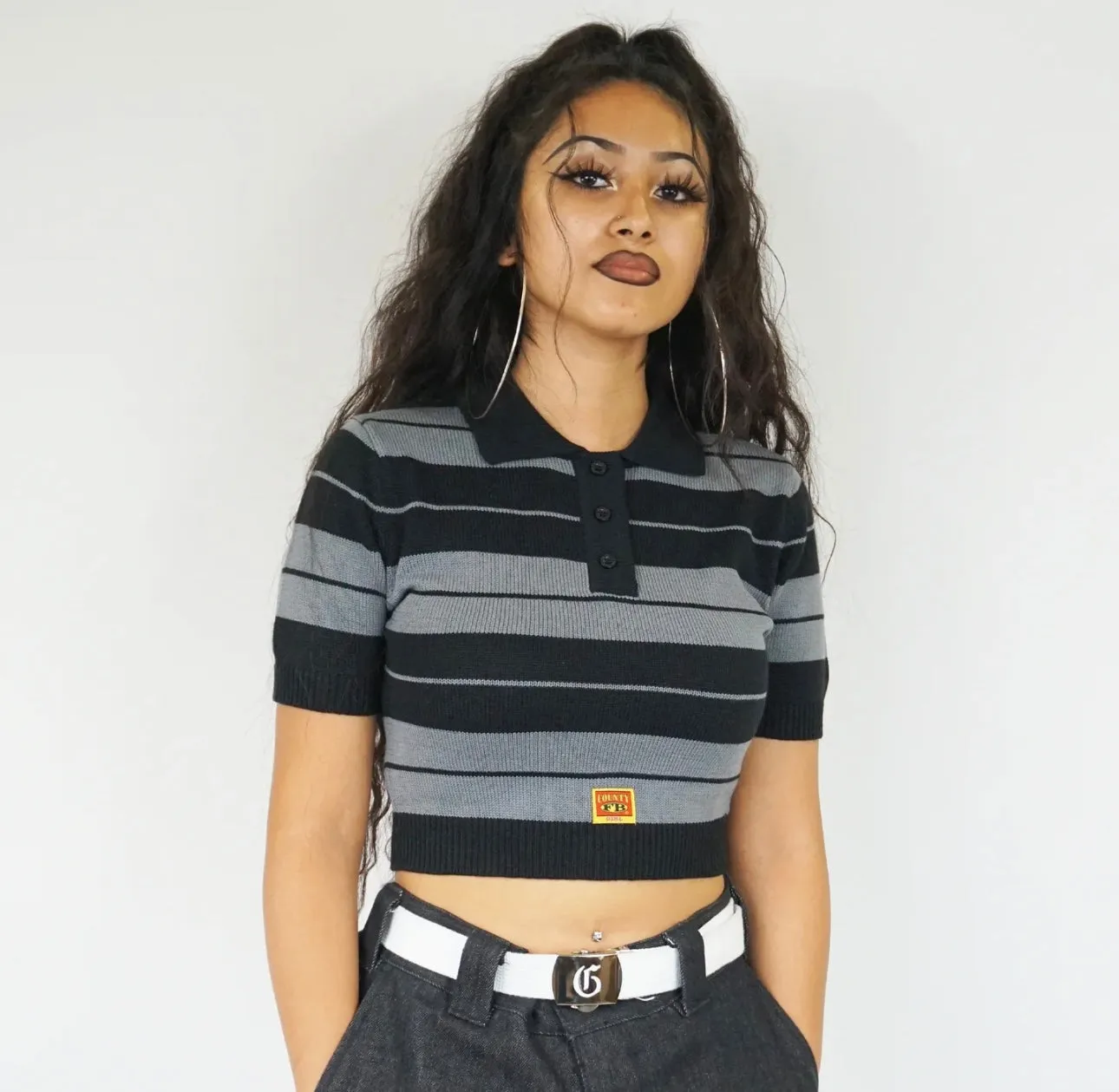 FB County Charlie Brown Crop Tops