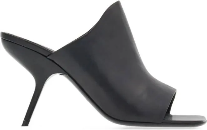 Ferragamo 85mm open-toe slide mules Black