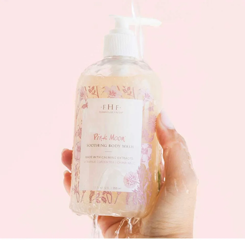 FHF PINK MOON SOOTHING BODY WASH