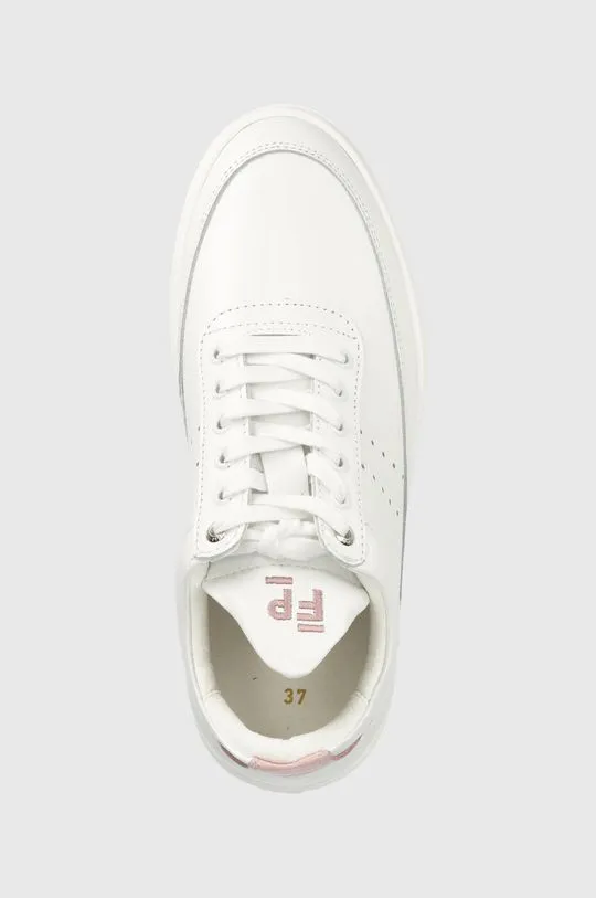 Filling Pieces leather sneakers Low Top Bianco white color 10127792081