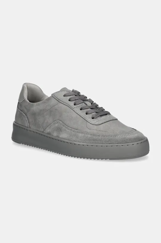 Filling Pieces leather sneakers Mondo Decon gray color 46728451288