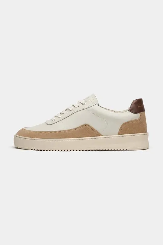 Filling Pieces leather sneakers Mondo Squash beige color 46733331406