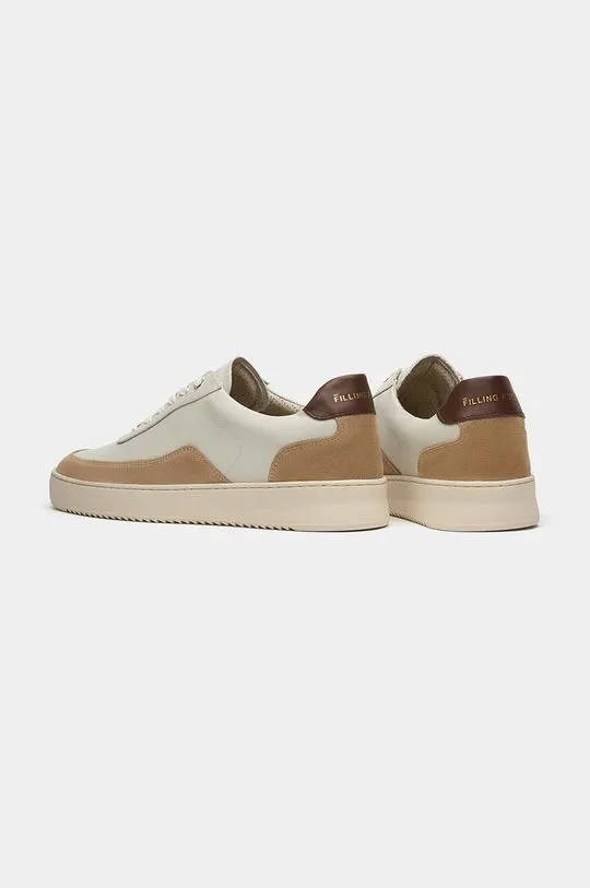 Filling Pieces leather sneakers Mondo Squash beige color 46733331406