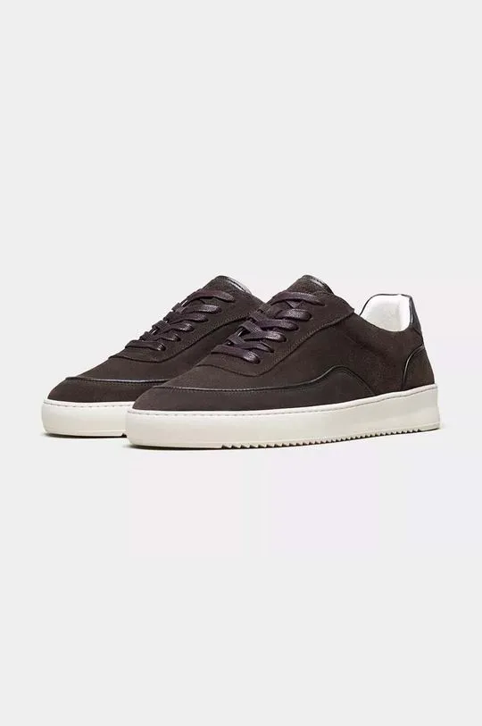 Filling Pieces suede sneakers Mondo Suede Lux brown color 46733731909