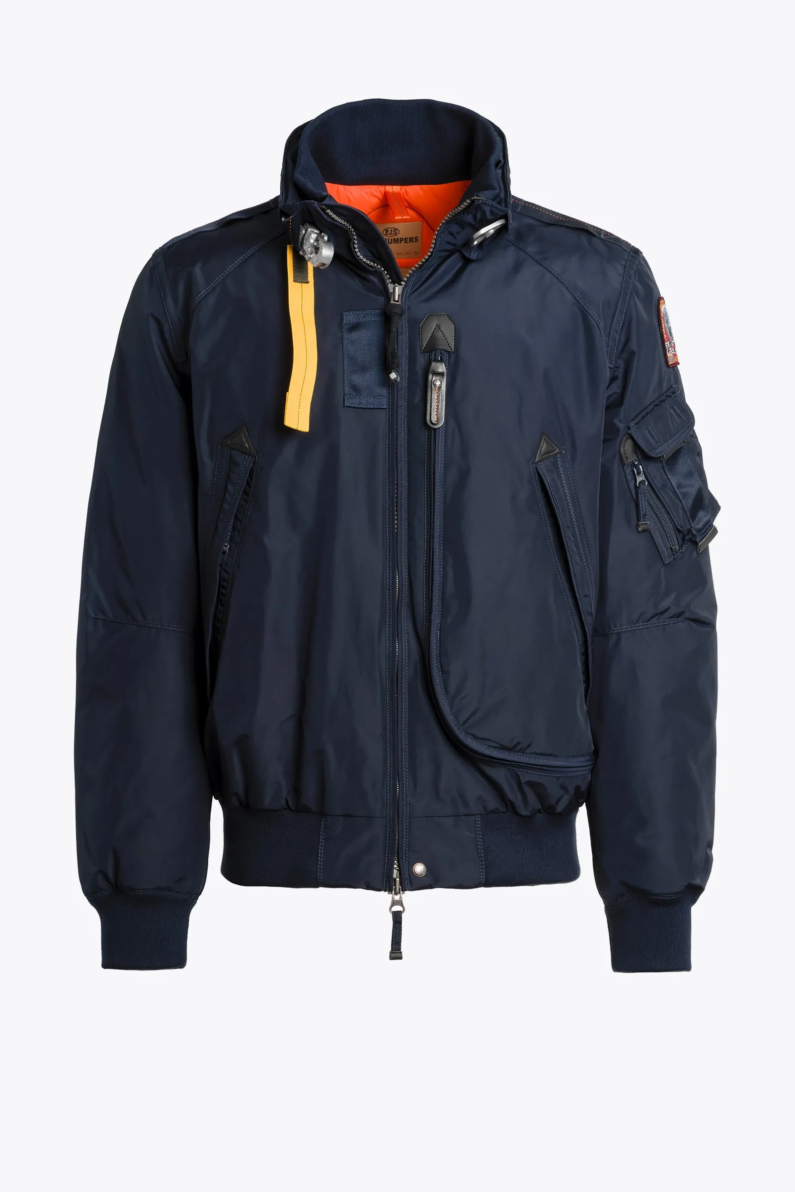 Fire Man Down Bomber Jacket Blue Navy