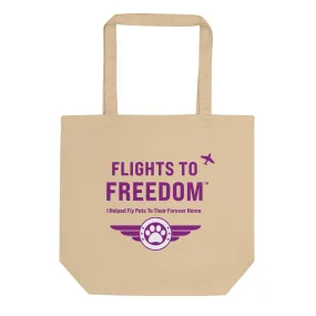 Flights to Freedom For Pets Eco Tote Bag