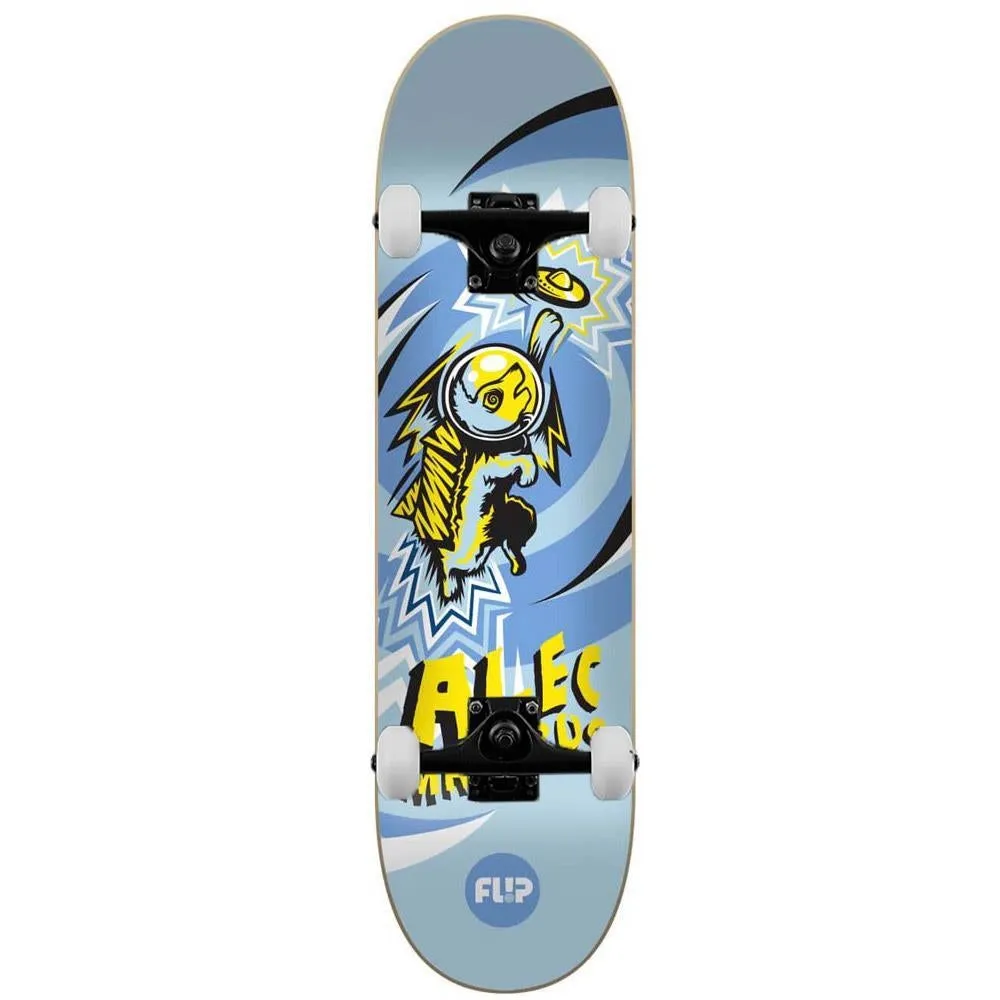 Flip Majerus Tin Toys Complete Skateboard Blue 8.25