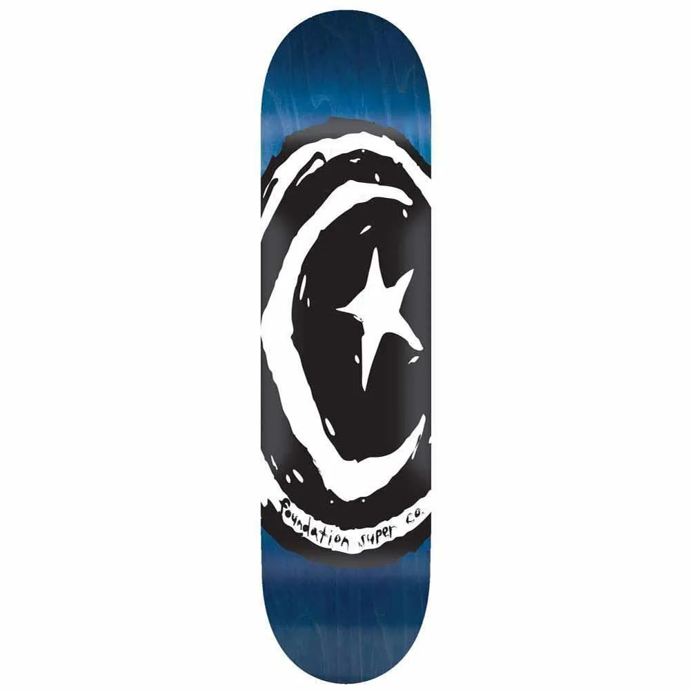 Foundation V1 Star and Moon Skateboard Deck 8.38