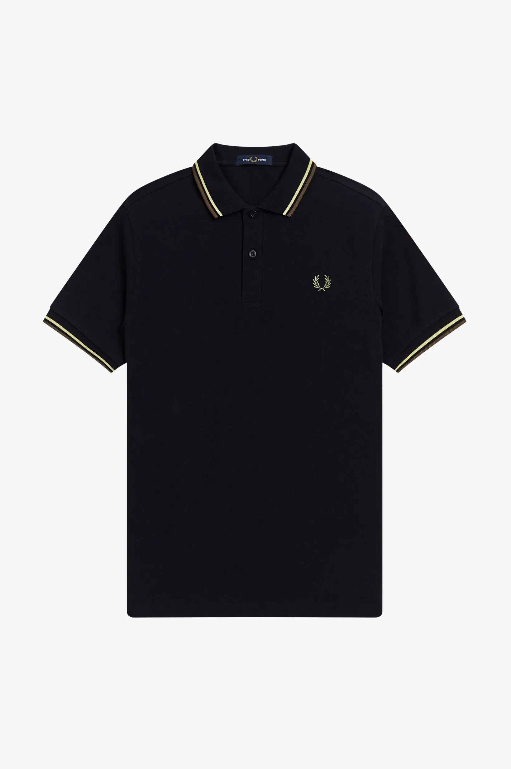 Fred Perry Polo Navy / Waxyel / Milgr