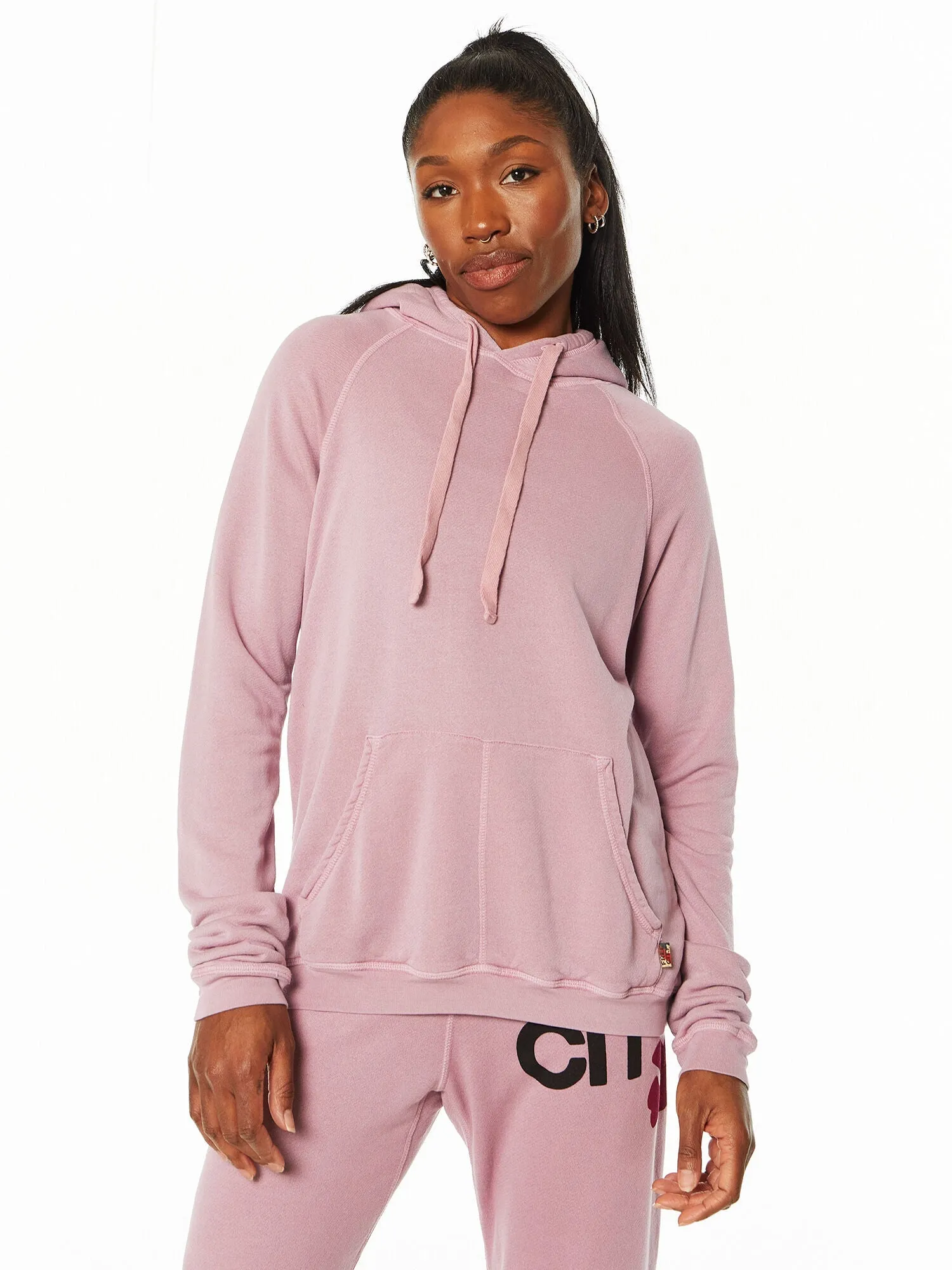 FREECITY | Superfluff Lux pullover Hoodie | Petal