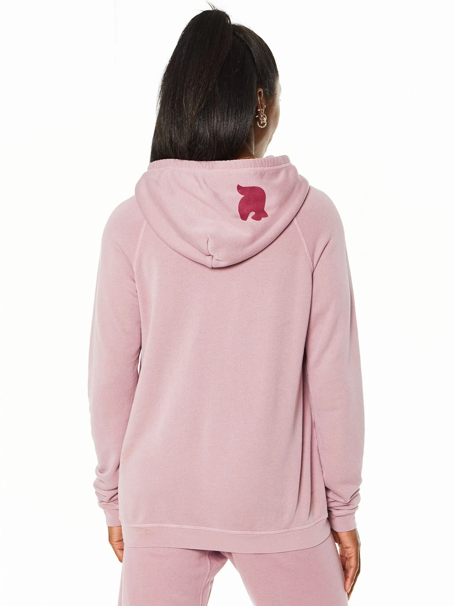 FREECITY | Superfluff Lux pullover Hoodie | Petal