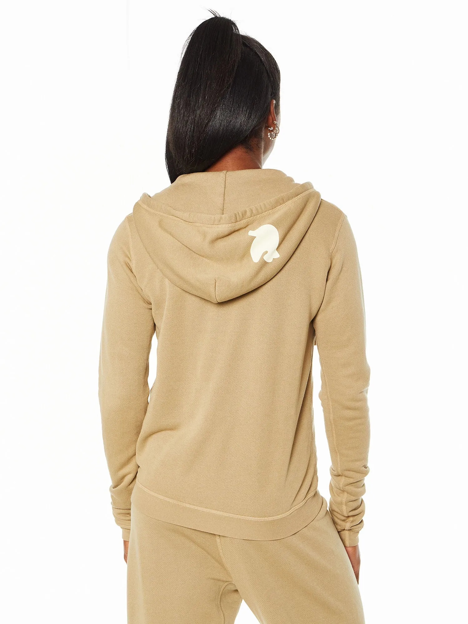 FREECITY | Superfluff Lux Zip Hoodie | Sand