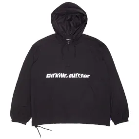 FUCKING AWESOME CUT OFF ANORAK PULLOVER // BLACK