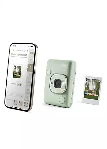 Fujifilm Instax Mini LiPlay Hybrid Instant Camera - Matcha Green | Kaleidoscope
