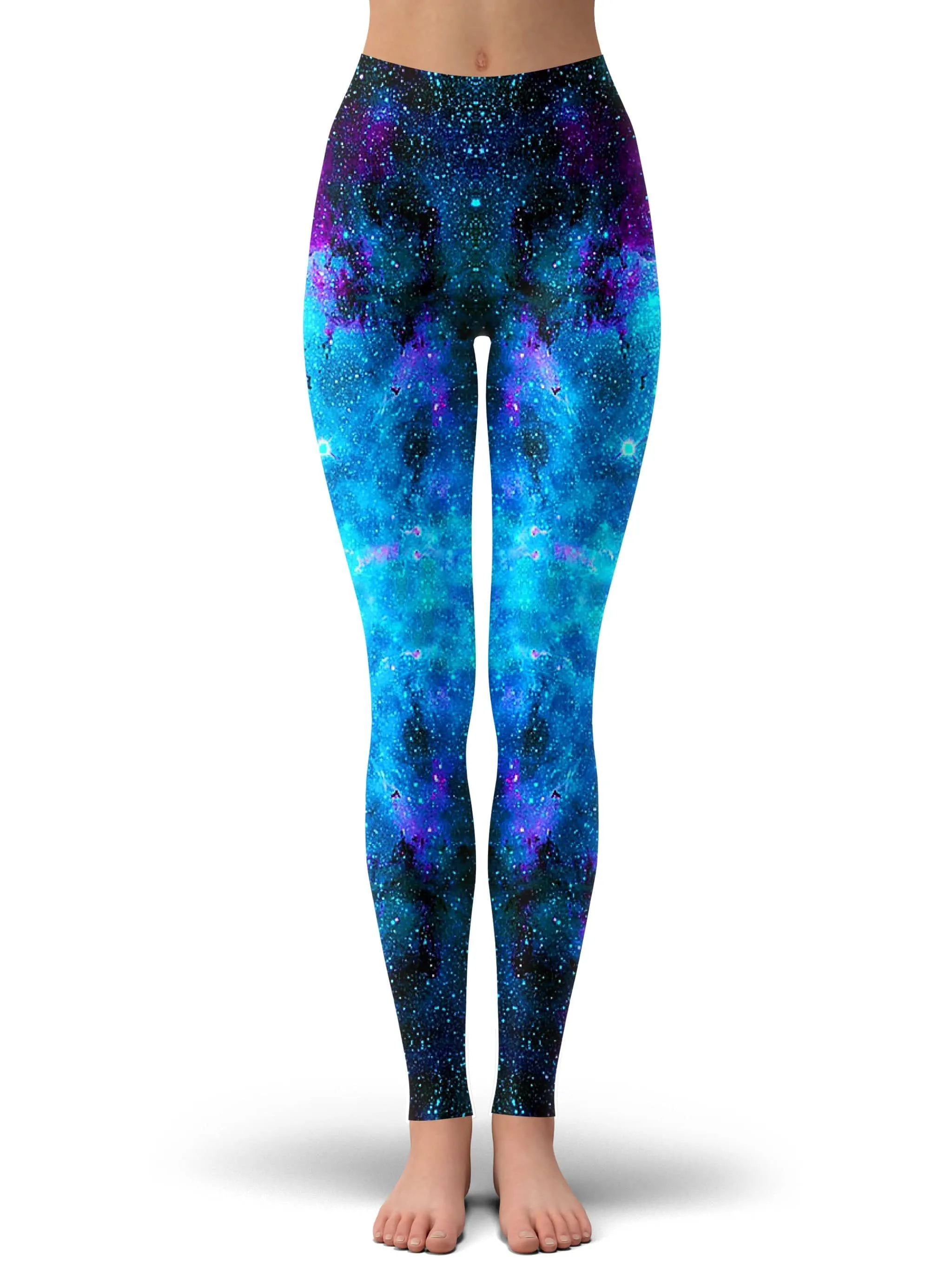 Galactic Spectrum Hoodie Dress and Leggings Combo