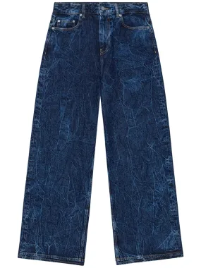 Ganni Wide Leg Denim Jeans