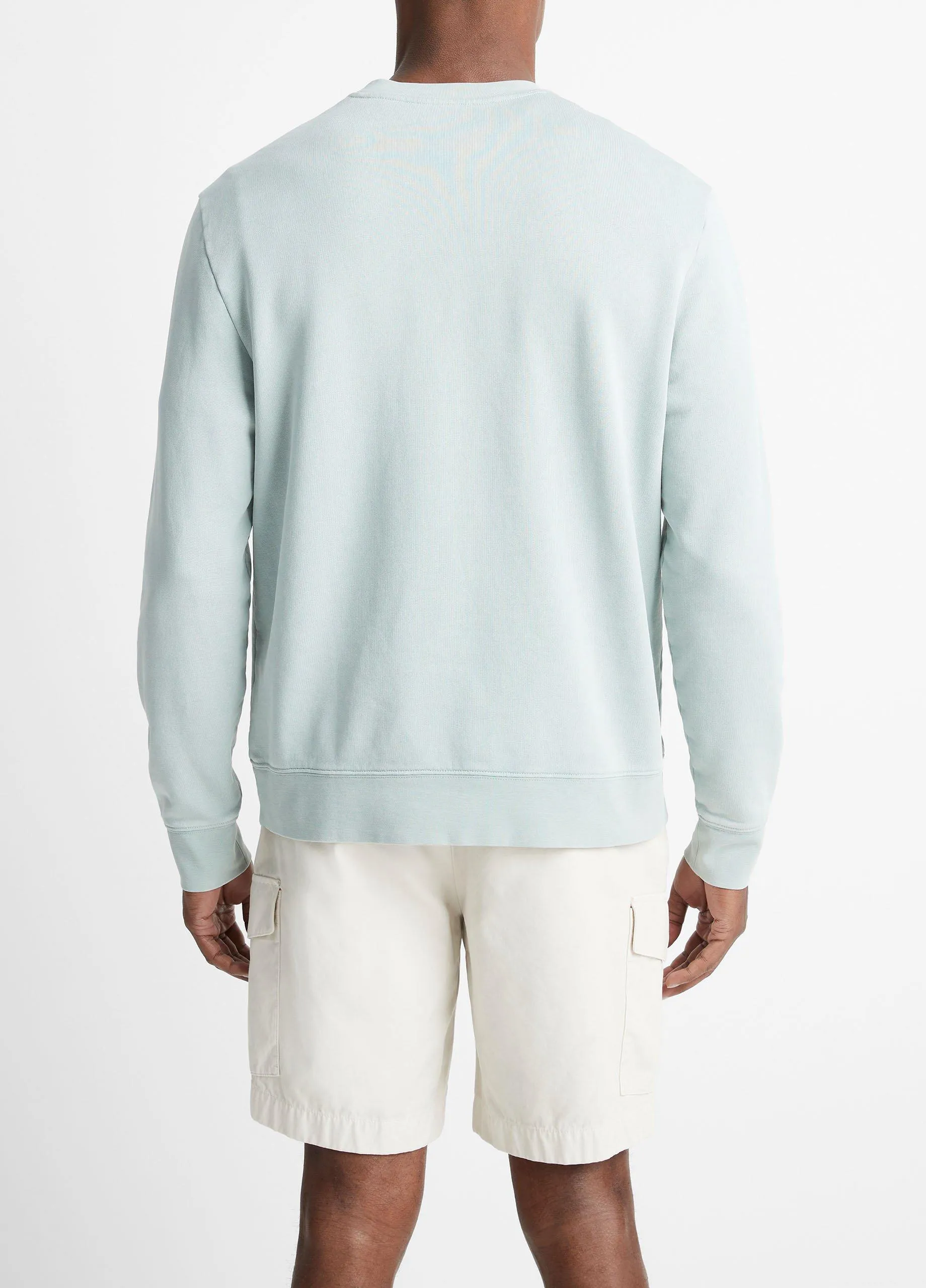 Garment Dye Cotton French Terry Pullover