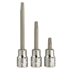 Genius Tools 3/8" Dr. T-27 Pentacle Bit Socket 110mmL - 308+5427