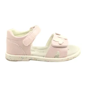 Girls' sandals Butterflies American Club XD58 / 22 pink