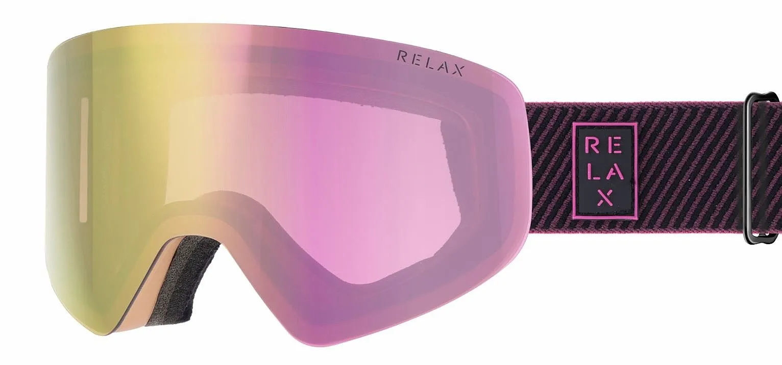 goggles Relax Sierra - HTG61K/Matte Black/Bronze/Pink Rose/Rose Gold Sens