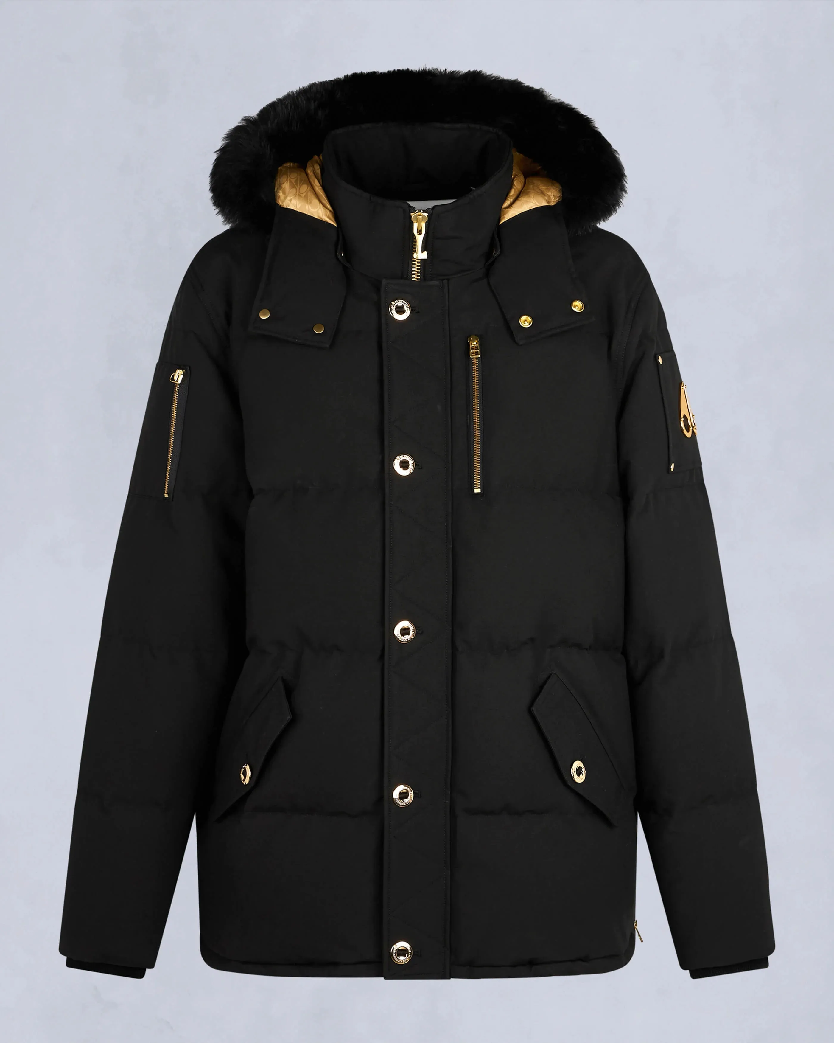 Gold Series Shearling 3Q Jacket Black