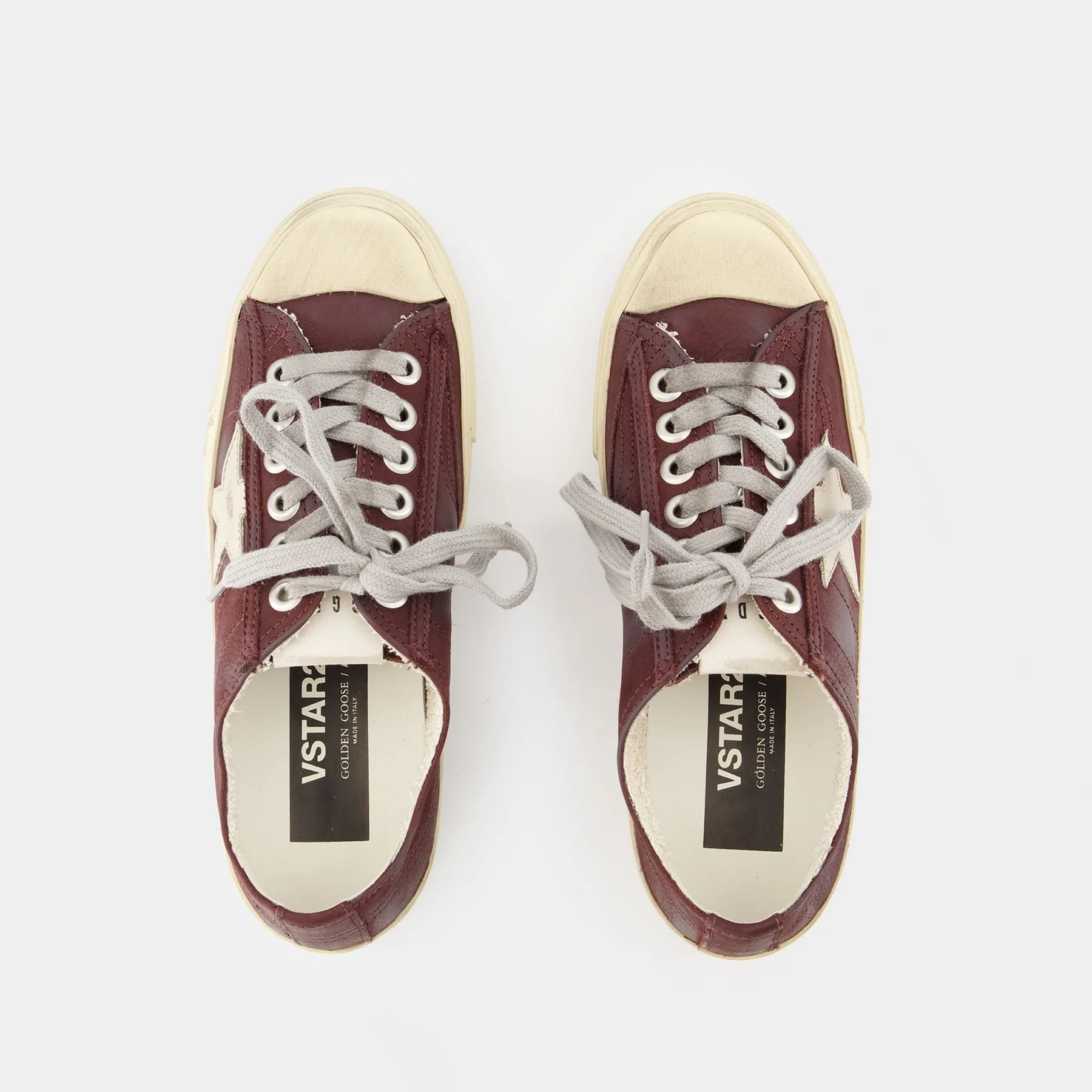 Golden Goose Deluxe Brand  V-Star 2 Sneakers - Golden Goose Deluxe Brand - Leather - Red