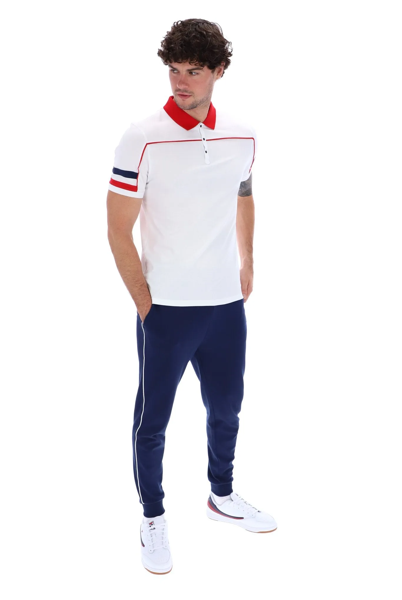 Grandslam Piping Polo Top