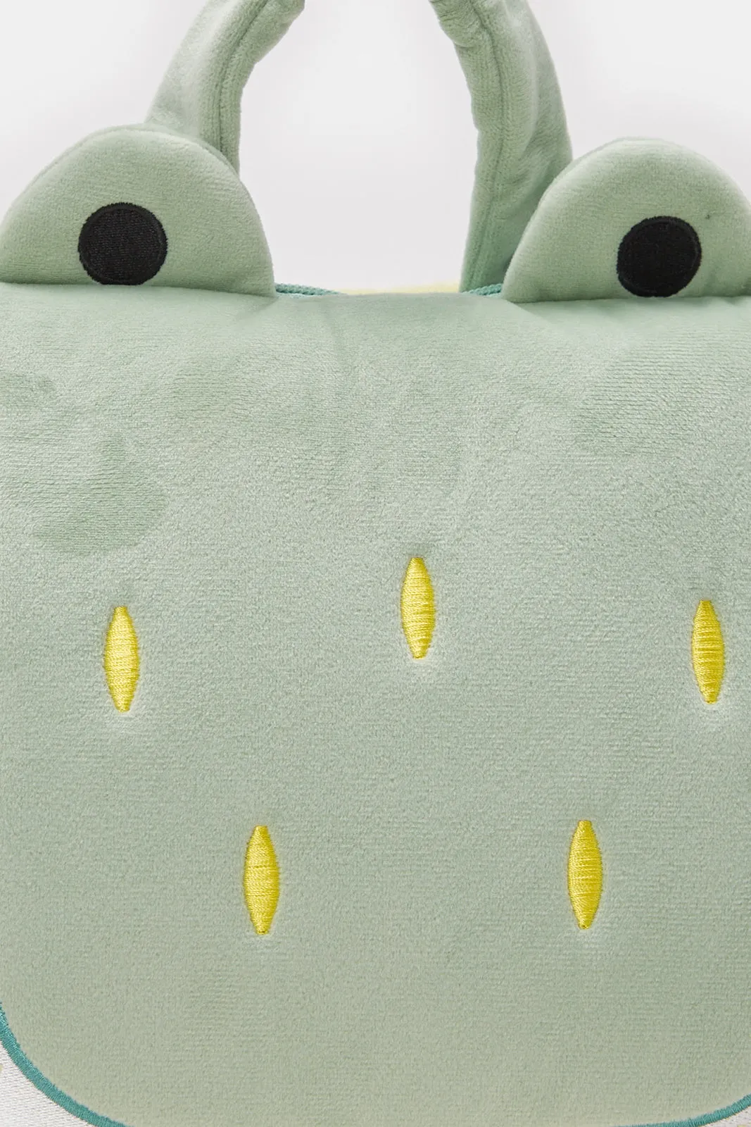 Green Dinosaur Backpack With Blanket