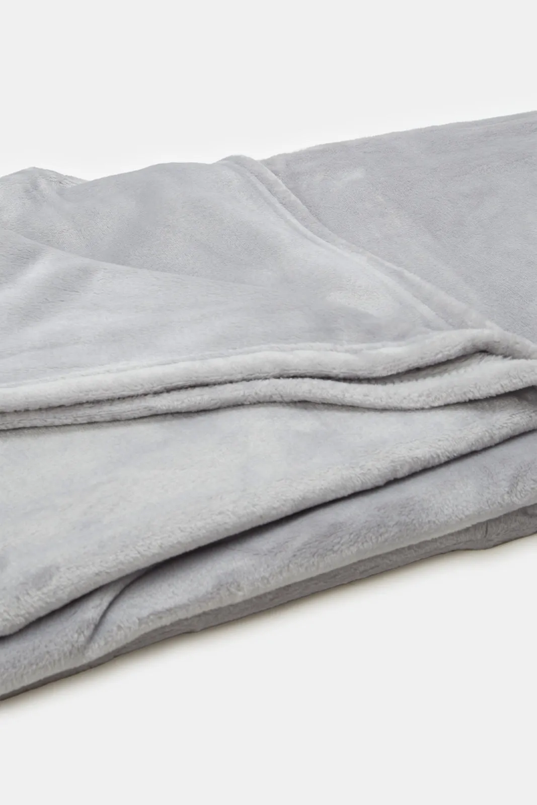 Grey Ultra Soft Blanket- (Double Size)