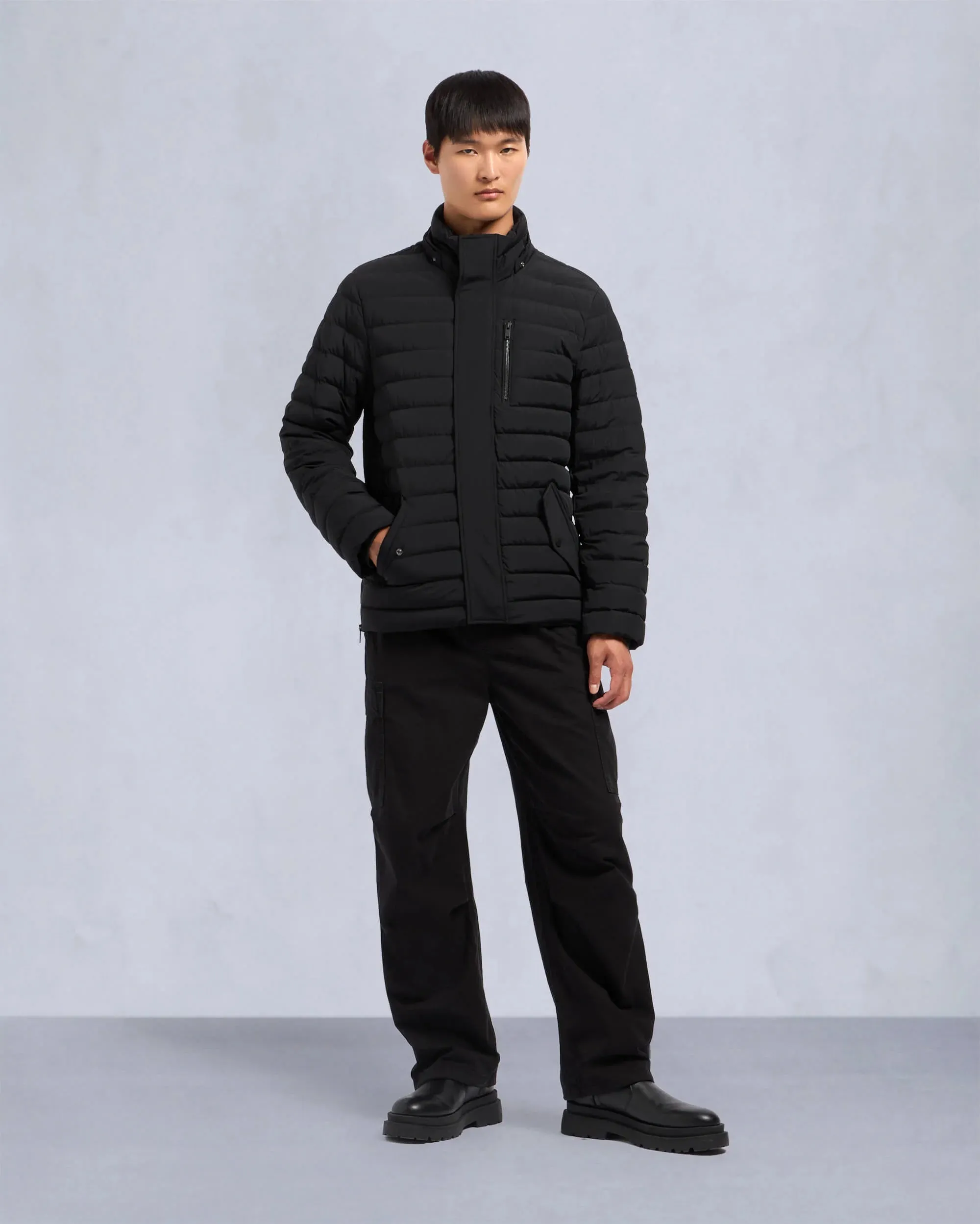 Greystone Down Puffer Jacket Black