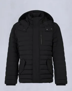 Greystone Down Puffer Jacket Black