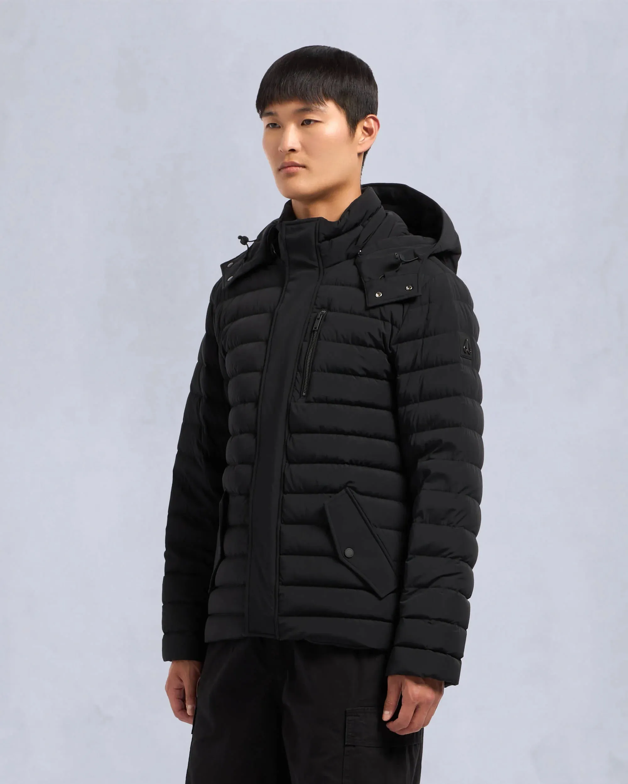 Greystone Down Puffer Jacket Black