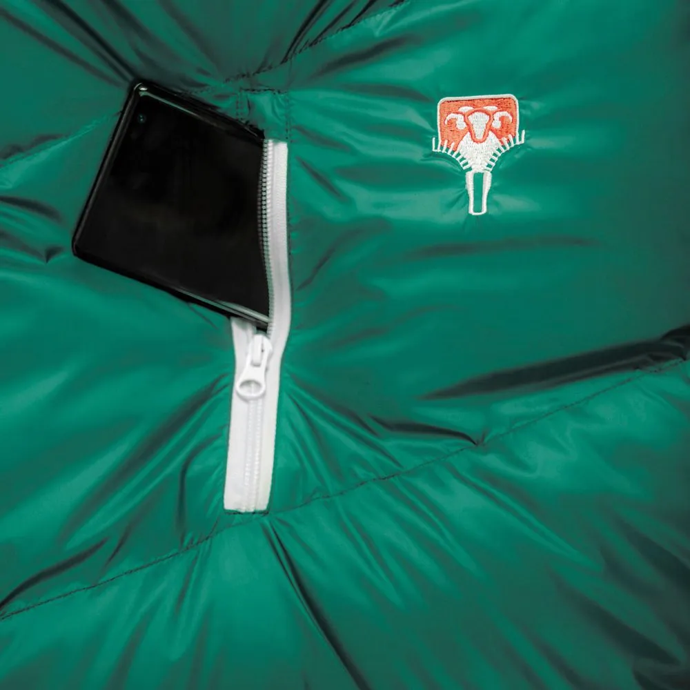 Gr\u00fcezi Bag - Biopod DownWool Subzero 200 Sleeping Bag pine green
