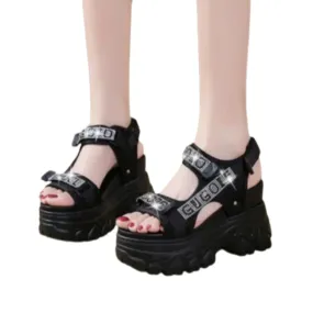 Gugoie Summer Chunky Sandals