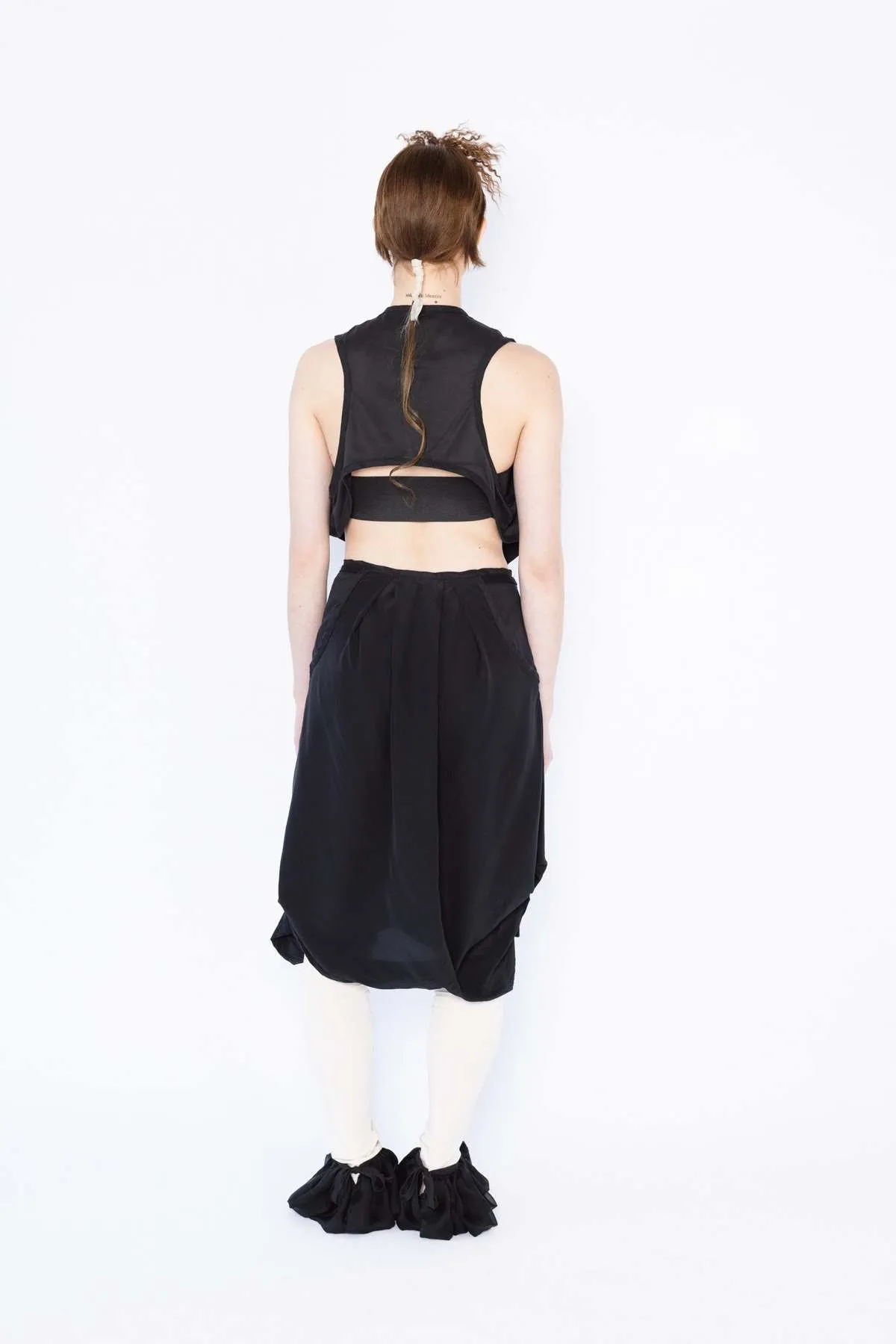 Half Big Pleat Skirt