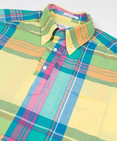 Handloom Madras Pullover Shirt