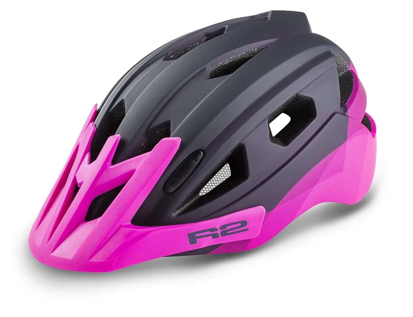 helmet R2 Wheelie - ATH23J/Matt Purple/Pink - girl´s