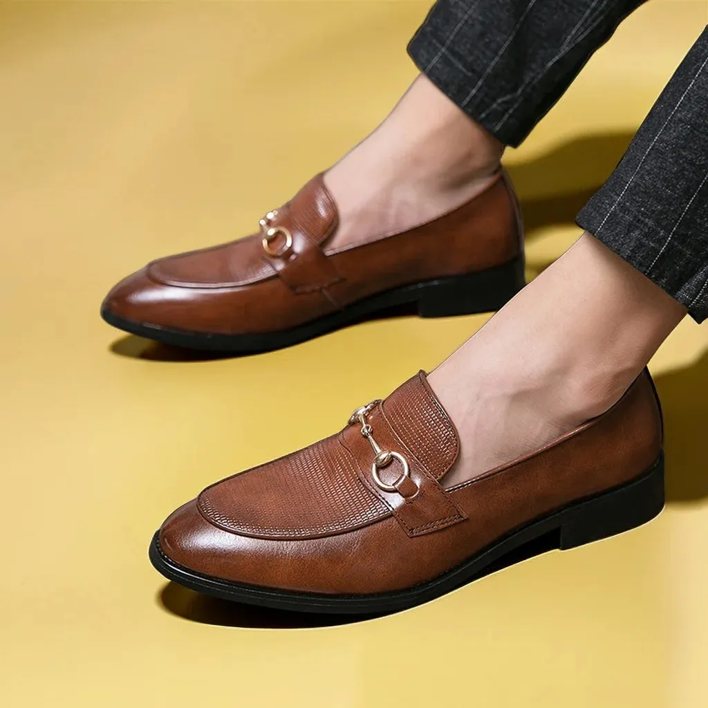 Henri Matisse Genuine Leather Loafers